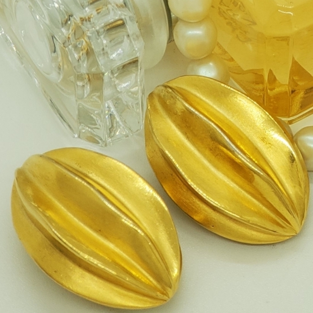 Vintage Givenchy Signed Luxurious Earrings